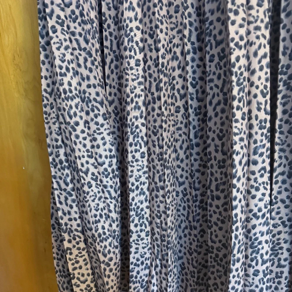 Leopard Print Midi Skirt